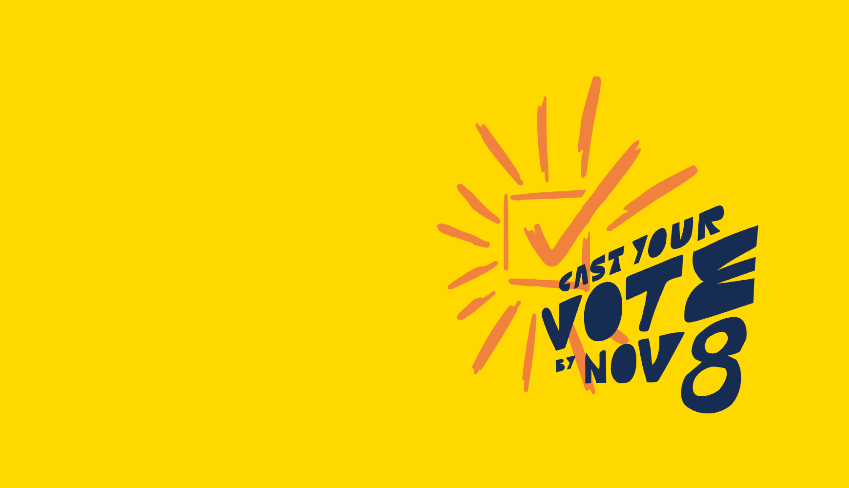 Election Day is Almost Here!￼