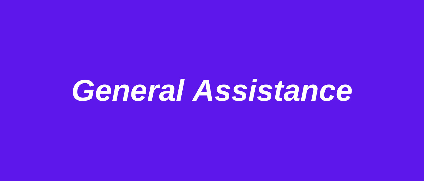 FAQ: General Assistance