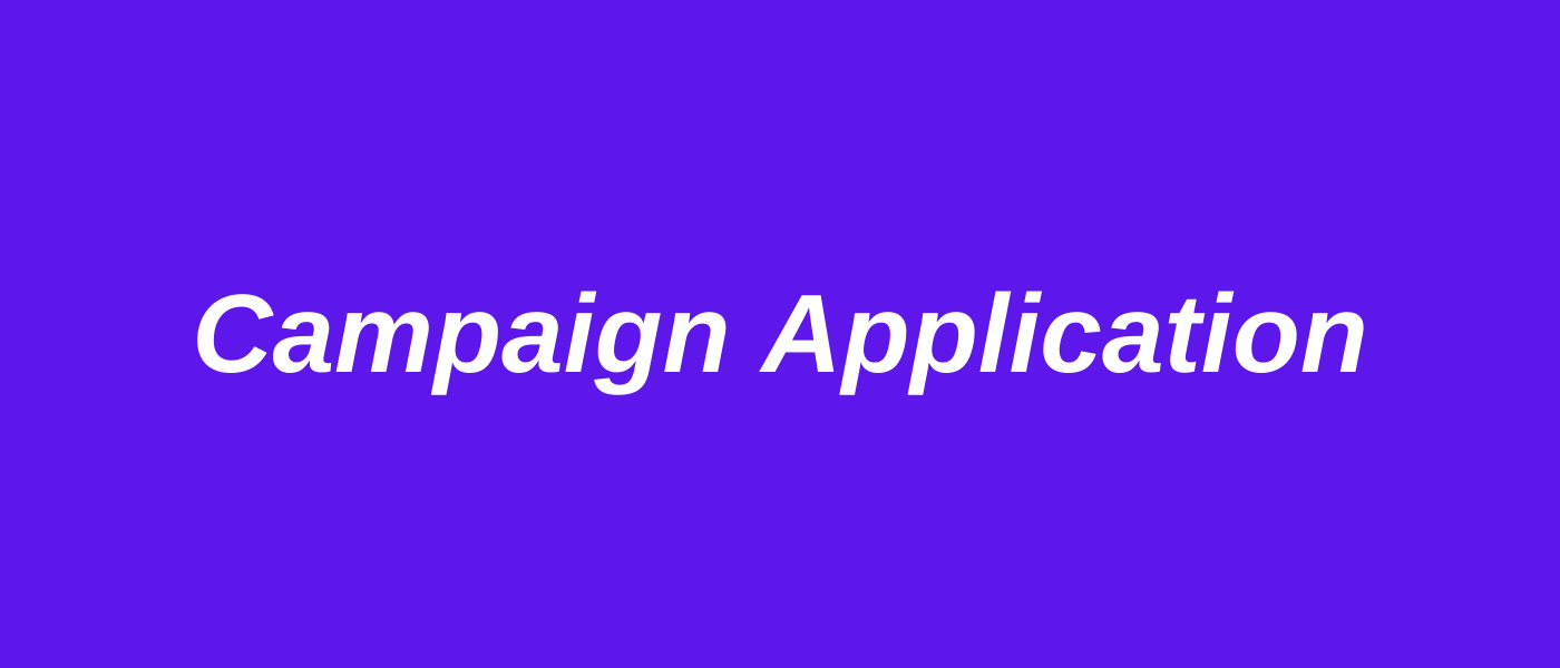 FAQ: Campaign Application