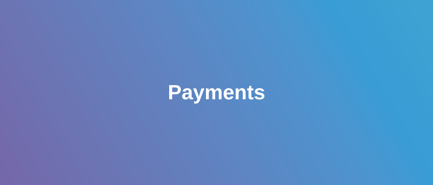 Creator Tip: Payments